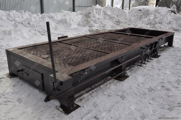 Топка котла с ЗП РПК 1.5 МВт