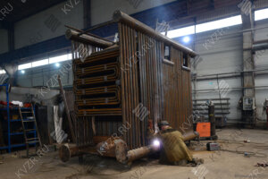 Изготовление водогрейного котла КВм