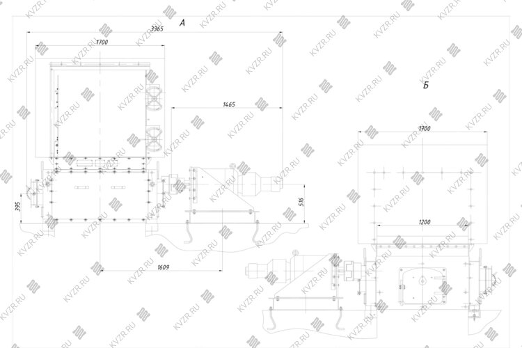 Топка ТЛПХ-1.1/3.0 чертеж