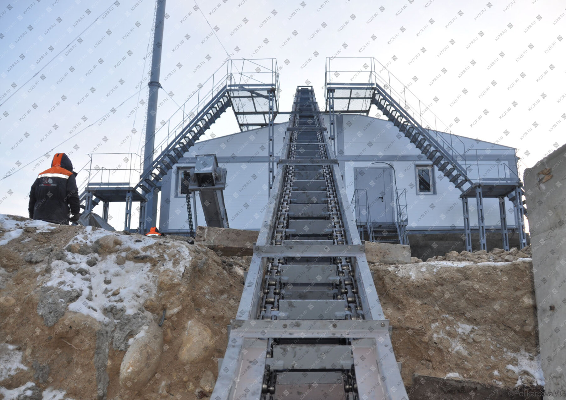 Скребковый транспортер